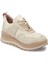 Bej Hakiki Deri Kadın Sneaker - K24I1AY67120-D6P 1