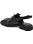 Siyah Hakiki Deri Kadın Sandalet - K25Y1SN68095-A35 2