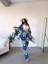 Desenli Kimono & Pantolon Ikili Takım 2