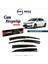 Toyota Corolla 2013-2018 Arası Mugen Tip Cam Rüzgarlık Sunplex 1