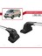 Volkswagen Caravelle (T5) 2003-2015 Arası ile Uyumlu Ace-3 Ara Atkı Tavan Barı Gri 2 Adet 3