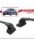 Bmw 1 Serisi (E87) 2004-2011 Arası ile Uyumlu Ace-3 Ara Atkı Tavan Barı Siyah 2 Adet 3