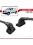 Vauxhall Combo E 2019-2025 Arası ile Uyumlu Ace-3 Ara Atkı Tavan Barı Siyah 2 Adet 3
