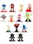 10 Adet Sonic Metal Sürpriz Paket - 10 Adet 4,19 cm - Sadece 10 Figür Gönderiliyor Lütfen Dikkat!... 2