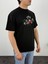 Gül Sırt Baskılı Oversize T-Shirt 2