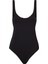 Klasik Korse Tank Bodysuit - Siyah 1