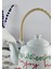 Enjoy Porselen Demlik - Hasır Saplı Çay Demliği - Üstten Saplı Demlik - 1 Litre 2