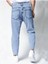 Erkek Boyfriend Fit Denim Jean Kot Pantolon 3