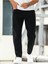 Erkek Boyfriend Fit Denim Jean Kot Pantolon 5