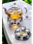 Cam demlik ve ısıtıcı, 1000 ml, dayanıklı ve şık tasarım 1