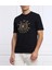 Bisiklet Yaka Göğüsde Nakış Işlemeli Logolu T-Shirt 1