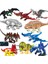 No.1 Tarzı Büyük Dinozor Dünyası Oyuncak Yapı Taşları Ankylosaurus Triceratops Model Çocuklar Için Hediye (Yurt Dışından) 1