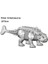 No.1 Tarzı Büyük Dinozor Dünyası Oyuncak Yapı Taşları Ankylosaurus Triceratops Model Çocuklar Için Hediye (Yurt Dışından) 2