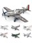 Gri Stil Wwıı P51 Uçak Modeli Hızlı Montaj Oyuncak - Mustang P-51D Savaşçı 4d E-Ticaret Türkçe Başlık (Yurt Dışından) 4