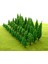 4cm 10 Adet Tarzı Koyu Yeşil Model Ağaçlar Ölçek Tren Park Demiryolu Ray Düzeni Savaş Oyun Alanı Sahne Diyarama Oyuncaklar 3cm-5cm (Yurt Dışından) 2