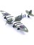BF109 Siyah Stil Iı.dünya Savaşı Alman BF109 Ingiliz Hurricane Savaşçı 4d Montaj Savaş Uçağı Model Silahlar Yapı Taşları Oyuncaklar Için Erkekler - E-Ticaret Başlığı (Yurt Dışından) 4