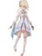 No.4 Tarzı Ge Etkisi Kendin Yap 3D Kağıt Model Anime Karakter Figür Standı Modeli Tablo Dekor Barbara Sevimli Ayakta Duran Imza Hediyeleri (Yurt Dışından) 1