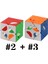 Mxup Skew 2 ve 3 Stili Moyu Meilong Skew Cube 3x3 Mixup Eğik Sihirli Bulmaca Stickerless 6 Yüz Hunyuan Dönme Küpü Versiyon Eğitici Oyuncaklar 3*3 (Yurt Dışından) 1