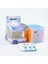 3x3 Stili Qiyi Jöle Renkli Sihirli Küp 2x2 3x3 4x4 5x5 Piramit Anahtarlık Hızlı Küp Eğitici Cubo Magico Bulmaca Oyuncak Çocuklar Çocuk Hediye (Yurt Dışından) 3