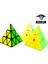 Siyah Stil Moyu Üçgen Sihirli Küp Cubing Meilong 3x3 Piramit Küp Stickerless Magico Hızlı Profesyonel Bulmaca Cubo Eğitim Oyuncakları (Yurt Dışından) 3