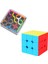 2x2 Yılan Stili Moyu Meilong Hediye Paketi 3 Stickerless Cubo Magico Profesyonel Hız Küpleri Eğitici Oyuncaklar Için Öğrenciler (Yurt Dışından) 2