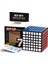 7x7 Siyah Stil Qiyi Profesyonel Hızlı Kupa Siyah ve Stickerle Qiyi Sihirli Küp Mofangjiaoshi 4x4 5x5 Hız Bulmaca Oyuncak (Yurt Dışından) 1