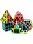 3x3 Boş Stil Karbon Fiber Küp Sihirli Küp Hızlı 2x2 3x3 4x4 5x5 Piramit Sq1 Skew Bulmaca Pirinç Dümbelek Cubo Magico Oyuncaklar Çocuklar Için (Yurt Dışından) 3