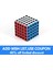 5X5X5 Karbon Stili Qıyı Ms 2x2 Sihirli Küp Seti - Profesyonel Cubing Skewb Hayalet Bulmacalar Stickerless Antistres Paketi (Yurt Dışından) 1