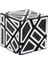 Bluebase Hollowsiyah Stil Lefun Fangcun Hayalet 6cm Küp Magico 3x3 Garip Şekilli Küp Sihirli Bulmaca Hollow Sticker Hız Küpü Eğitici Oyuncaklar Hayalet Küpü (Yurt Dışından) 2