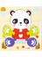 Panda Tarzı Bebek Oyuncakları Ahşap 3D Bulmaca Tangram Şekiller Öğrenme Karikatür Hayvan Zeka Puzzle Oyuncakları Çocuklar Için Eğitici (Yurt Dışından) 1