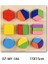C Stili Montessori Ahşap Puzzle El Tutma Panoları Oyuncaklar Tangram Mozaik Bebek Eğitici Oyuncaklar Karikatür Araç Hayvanlar Meyveler 3D Puzzle (Yurt Dışından) 1