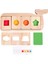 H Tarzı Ahşap Geometrik Şekiller Sıralama Matematik Montessori Puzzle Renkli Okul Öncesi Öğrenme Eğitici Oyun Bebek Çocuk Oyuncakları (Yurt Dışından) 1