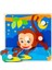 WT477 Maymun Stili Karikatür Hayvan Ahşap Yapboz Bebek Montessori Erken Eğitim Öğrenme Oyuncak Çocuk El Tutma Tahtası 3D Bulmaca Ahşap Oyuncaklar Için Çocuk (Yurt Dışından) 1
