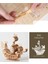 Sarı Stil 3D Ahşap Puzzle Yelkenli Çift Kanatlı Uçak Buharlı Lokomotif Tren Oyuncakları Montaj Kitleri Çocuklar Için Masa Süsü (Yurt Dışından) 3