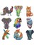 Elephant1 A4 Stili Ahşap Hayvan Bulmaca Fil Tilki Panda Papağan Yapboz Tahta Seti Bebek Oyuncakları Yetişkinler Çocuklar Hediyeler Eğitici Oyunlar Oyuncaklar Bulmaca (Yurt Dışından) 4