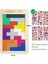 16X10X0.6CM Stili Renkli 3D Bulmaca Ahşap Tangram Matematik Oyuncakları Zeka Oyunları Çocuklar Için Eğitici Oyuncak (Yurt Dışından) 1