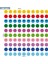 Renkli Sticker 100 Adet 4