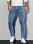 Erkek Slim Fit Denim Kot Pantolon Jean 1
