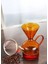 Borosilikat Amber Cam Kahve Demlik Metal Süzgeçli - Filtre Kahve Demliği 1