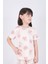 Kız Çocuk Pamuklu Kalpli Desenli Pijama Takımı 3