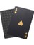 No.1 Tarzı Altın Oyun Kartları Seti Su Geçirmez Plastik Pvc Siyah Renk Poker Kart Setleri Sihir Numaraları Poker Yaratıcı Kutu Paketli 54 Yaprak/set (Yurt Dışından) 1