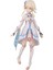 No.2 Tarzı Ge Etkisi Kendin Yap 3D Kağıt Model Anime Karakter Figür Standı Modeli Tablo Dekor Barbara Sevimli Ayakta Duran Imza Hediyeleri (Yurt Dışından) 4