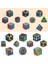 Sarmaşık Karbon Tarzı Qıyı Ms 2x2 Sihirli Küp Seti - Profesyonel Cubing Skewb Hayalet Bulmacalar Stickerless Antistres Paketi (Yurt Dışından) 4