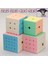 Macaron 4x4 Stili Moyu Meilong Sihirli Küpler Macaron X2 3x3 4x4 5x5 Profesyonel Hızlı Pembe Küp Stickerless Bulmaca (Yurt Dışından) 3