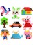 Su Sprey Tarzı Için Perler Pegboard Su Boncuk Kalıpları Aksesuarlar Sihirli Boncuk Bulmaca 3D Puzzle Eğitici Oyuncaklar Kendin Yap Çocuk Sihirli Boncuklar (Yurt Dışından) 5