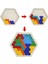 10X16CM Tarzı Renkli 3D Bulmaca Ahşap Tangram Matematik Oyuncakları Zeka Oyunları Çocuklar Için Eğitici Oyuncak (Yurt Dışından) 5