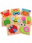 Ayı Stili Montessori Malzemeler Çocuklar Jigsaw Tahtası Eğitici Ahşap Oyuncaklar Bebekler Için Bulmaca Tangram Karikatür Baykuş Bebek Oyuncakları (Yurt Dışından) 2