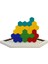 10X10X1CM Stili Renkli 3D Bulmaca Ahşap Tangram Matematik Oyuncakları Zeka Oyunları Çocuklar Için Eğitici Oyuncak (Yurt Dışından) 4
