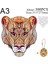 Sz-07-A3 Stili Eşsiz Ahşap Hayvan Puzzle Gizemli Aslan 3D Puzzle Hediye Eğitici Oyun Oyuncaklar Yetişkinler Çocuklar Için Eğlenceli (Yurt Dışından) 1