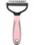 Kedi Tüy Temizleme Tarak Köpek Tüy Temizleme Fırçası Çelik Çift Taraflı Evcil Hayvan Bakım Fırçası Kırıkların Giderilmesi Kedi Aksesuarları Renk:pembe L 17DIŞ (Yurt Dışından) 1